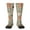 2 Black-2, variant on Coffee Makers Macaroons Chocolate Print Long Socks,Novelty Design Socks Gift for Men and Women,Crew Socks,Calf Socks