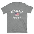 thumbnail image 1 of Fruitville Florida Patriot Men's Cotton T-Shirt, 1 of 1