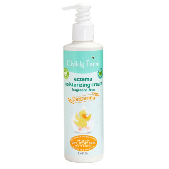 Childs Farm Baby Lotion for Sensitive Skin and Eczema Moisturizer for Dry Skin 8.4 oz Lightly Fragranced Vegan Cruelty-Free