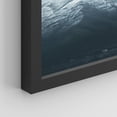 thumbnail image 5 of PixonSign Framed Canvas Print Wall Art Set - Winter Foggy Misty Mountain Range Landscape Art - Set of 3 Nature Wilderness Photography Wall Décor for Living Room - 12"x16"x3 Panels Black, 5 of 5
