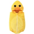 thumbnail image 3 of WIBACKER 0-24M Unisex Baby Animal Duck Costume Winter Autumn Flannel Hooded Romper Cosplay Jumpsuit, 3 of 7