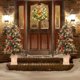 thumbnail image 5 of Historyli Árbol de Navidad pequeño de 3 pies, árbol de Navidad artificial de fibra óptica con 78 luces LED blancas cálidas y caja de luz de reno para decoración navideña, verde 13, 5 of 6