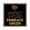 Black Gold, variant on Signs ByLITA Square Respect Nature, Embrace Green Living Sign (Black) - Small