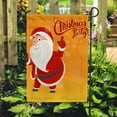 thumbnail image 2 of GZHJMY Polyester ﻿Clever Santa Garden Flags Outdoor Decotative Flags with Double Sided&nbsp;Printings for Christmas Halloween Birthday Party and Daily Use12x18 inches 28x40 inches Yard Flags, 2 of 5