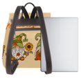 thumbnail image 3 of Easygdp Gnomes Happy Thanksgiving Mochila de Cuero para Mujeres, Bolso de Hombro, Bolsos de Mano de Moda para Trabajo y Viajes, 3 of 4