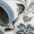 thumbnail image 5 of Home Dynamix Premium Aydin Traditional Diamond Floral Area Rug, Blue/Ivory, 3'7"x5'2", 5 of 6
