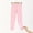 Pink, variant on NAISIBABY Kids Girls Pants 7 T, Solid Color Elastic Waist Comfy Soft Casual Loose Pants Pink(2-13T)