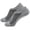 Gray, variant on WIZUTIZ Women & Men Low Cut Ankle Short Athletic Socks with Heel Grip Breathable Casual Invisible Liner Sock