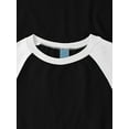 thumbnail image 3 of Ma Croix Mens Dual Blend Baseball Raglan 3/4 Sleeve Jersey T Shirt, 3 of 6
