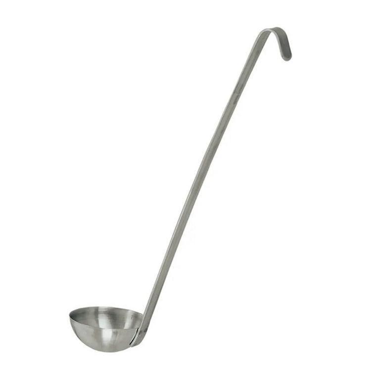 KitchenTrend 2-piece Side Rest Hanging Ladle & Slotted Spoon