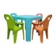 thumbnail image 3 of Mesa Infantil con Sillas de Colores para Niños Exterior e Interior, 3 of 5