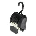 thumbnail image 2 of Fulton Boat Transom Tie Down Strap 2062100 F2; Used To Eleminate Slippage During Travel; 2500 Pound Breaking Strength; 2 Inch Width x 43 Inch Length; Retractable; Vinyl Coated J-Hooks; Pack of 2, 2 of 9