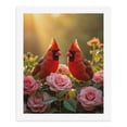thumbnail image 5 of Paint By Numbers Kit for Adults Beginner - Red Birds Roses Sunset Glow DIY Canvas Painting Kits for Adults, Frameless Paint By Number for Adults for Home Wall Decor 16x20 Inch, 5 of 7