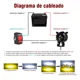 thumbnail image 3 of Par Faros Auxiliares Led De Lupa Punkzz Para Auto Moto 80w, 3 of 7