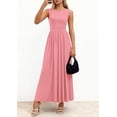 thumbnail image 4 of PRETTYGARDEN Summer Maxi Dresses for Women Sleeveless A Line Flowy Long Casual Sundress Wedding Guest Fashion Clothing, 4 of 10