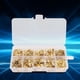 thumbnail image 2 of 445pcs Car Electrical Cable Connector Terminals U Shape Copper Buckle Accessory, 2 of 4