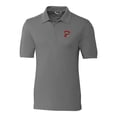 thumbnail image 2 of Men's Cutter & Buck Gray Portland Sea Dogs DryTec Advantage Tri-Blend Pique Polo, 2 of 3