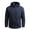 Dark Blue, variant on YODETEY Men'S Thin Jacket Casual Sports Windbreaker Hooded Jacket Dark Blue XXXXL