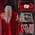 thumbnail image 4 of tredstone Outdoor Decoration Spooky Skeletons With Adjustable Movements And Sound Effects Party Decorations, 4 of 6