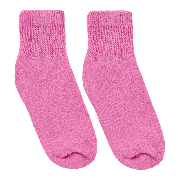 Sock Sales USA Women's 3 Pack Sensitive Feet Quarter Crew Socks Hot