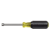 Klein Tools 630-1/4M 1/4-Inch Magnetic Tip Nut Driver with 3-Inch Shaft