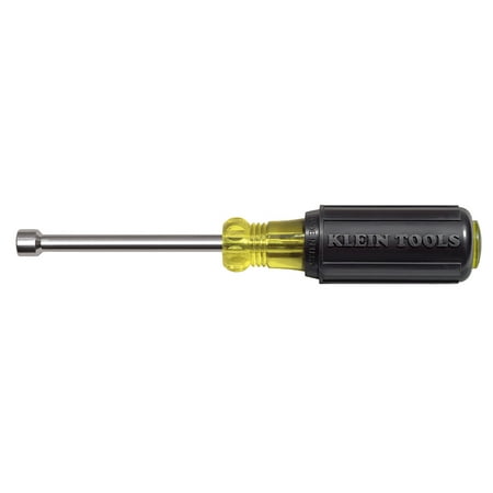 Klein Tools 630-1/4M 1/4-Inch Magnetic Tip Nut Driver with 3-Inch