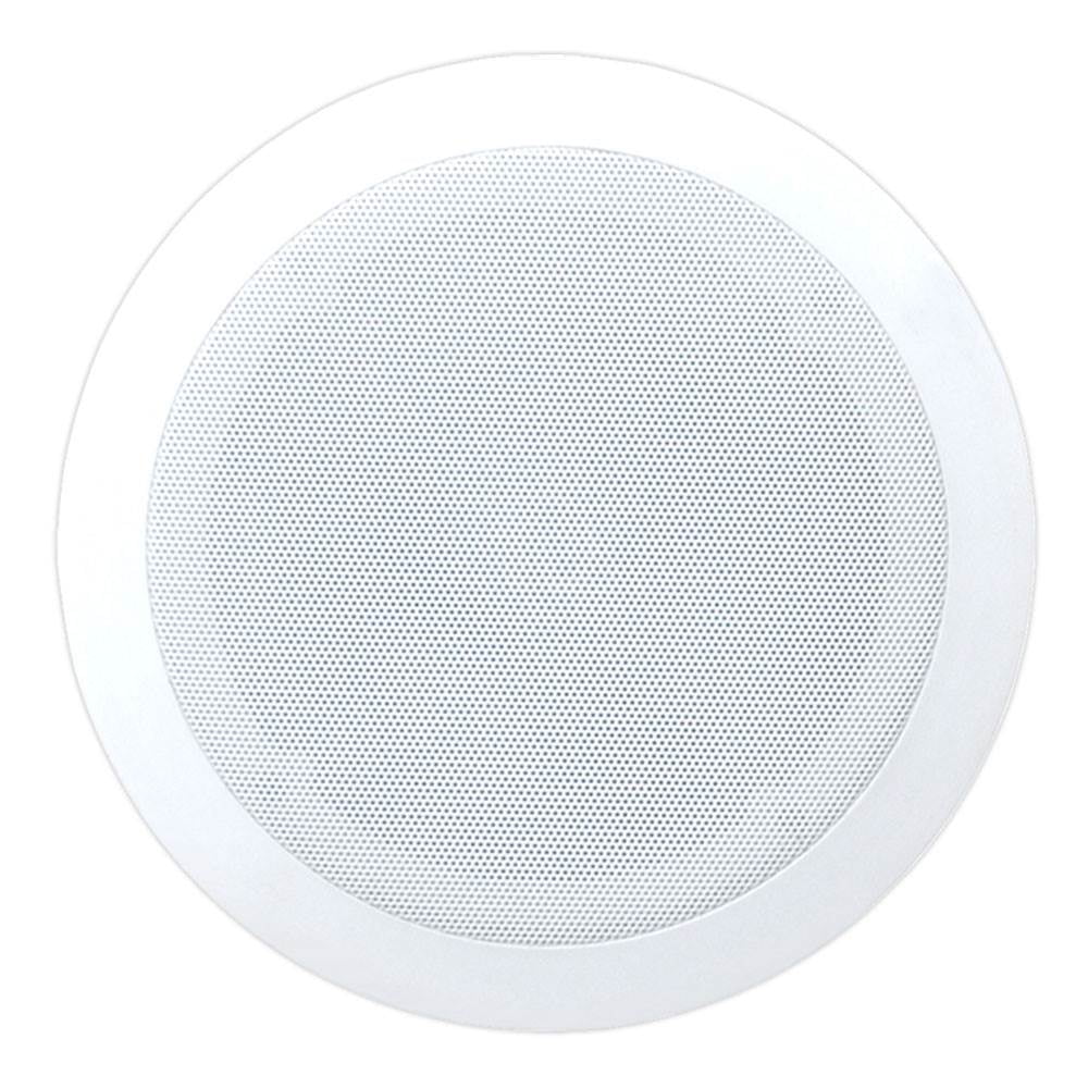 2 NEW Pyle PDIC51RD 5.25 Inch Round White In Ceiling Wall Flush Speakers Pair