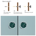 thumbnail image 4 of 4 Pcs Cactus Knobs for Kitchen Cabinet Cupboard Dresser Bookcase Drawer Pulls Handles Round Home Decor, 4 of 5