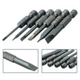 thumbnail image 2 of 1pc 50mm Alloy Steel Flat Head Magnetic Slotted Screwdriver Bit Blue 2.0-6.0mm, 2 of 5