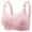 Pink, variant on Wireless Push-Up Bra for Women, Solid Color, Breathable, No-Slip Straps, Comfort Underwire Alternative, for Everyday Wear and Lounge