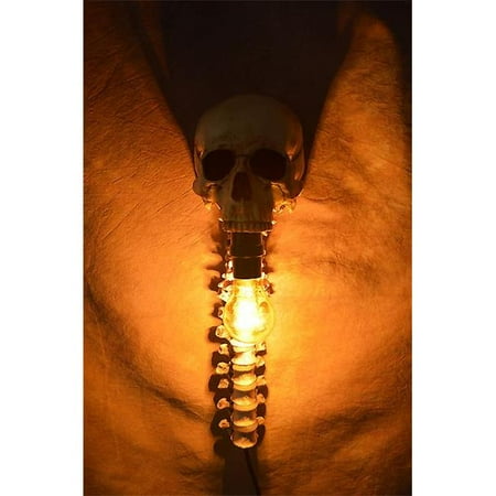 

Skeletons & More SCON-1100 Skull Spine Sconce