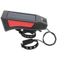 thumbnail image 2 of Luz de Bocina de Bicicleta ANGGREK de energía Solar 3LED Impermeable Negro rojo, 2 of 8