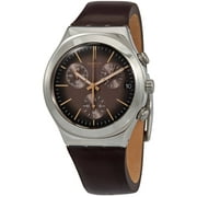Swatch Brownflect Chronograph Quartz Brown Dial Men's Watch YCS600
