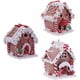 thumbnail image 1 of Adorno de casa de jengibre NQ con luces brillantes 3 piezas estilo aleatorio, 1 of 5