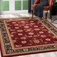 thumbnail image 1 of Rug Branch Majestic Vintage Persian High-Density Area Rug and Runner, Traditional - JA2117RDBK28CL, 1 of 8