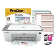 VersaCheck HP Deskjet 2755 MX MICR All-in-One Check Printer and VersaCheck Gold Check Printing Software Bundle, White (2755MX)