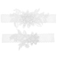 thumbnail image 1 of Lace Garter for Bride Elastic Wedding Garter 1Set Comfortable Decoration, 1 of 2