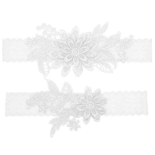 Lace Garter for Bride Elastic Wedding Garter 1Set Comfortable Decoration