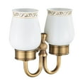 thumbnail image 3 of Sostenedores Del Vaso Sostenedor Del Cepillo De Del tón Accesorios l Soporte De Tazas De Cerámica Dobles Colco Soporte para cepillo de dientes para montaje en pared, 3 of 8