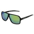 thumbnail image 3 of (2 pack) Panama Jack Men's Shield Fashion Sunglasses Black, 3 of 4