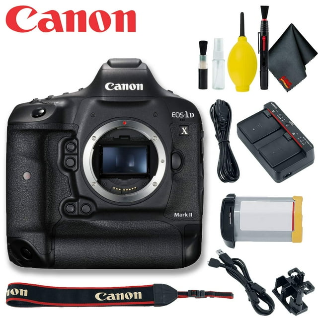Canon EOS-1D X Mark II DSLR Camera Base Kit (Intl Model)