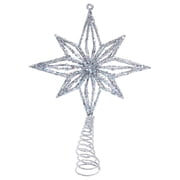 Stable Metal Stars Tree Toppers With Reflective Fronts Perfect For Traditional Modern Holiday Themes