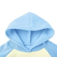 thumbnail image 5 of Boys And Girls Sweatshirt Crew Neck Hoodies Mid Size Children's Color Blocked Pullover Tops Hooded Sports Jackets, 5 of 9