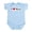 Sky Blue, variant on CafePress - I Love Meat Infant Creeper - Baby Light Bodysuit, Size Newborn - 24 Months