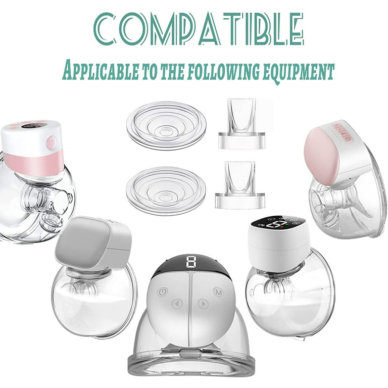 Duckbill Valve and Silicone Diaphragm, Wearable Breast Pump General  Duckbill Valve and Silicone Diaphragm (4 Piece Set)