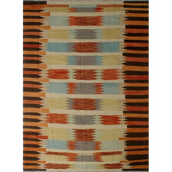 Winchester Kadin Beige/Rust Rug, 8'2" x 11'5"