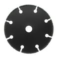 thumbnail image 1 of Disco de corte de madera de carburo Uxcell 3" Disco de corte multi rueda de carburo con vástago de 3/8", 1 of 6