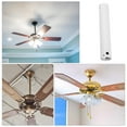 thumbnail image 3 of WEUVEB Iron Fan Extension Rod for High Ceilings, Easy Installation, Compatible with Multiple Ceiling Fan Models, and, 3 of 8