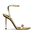 thumbnail image 2 of Sandalia de Tacón Reina3 Dorado Metálico Nine West Talla 10.5 US, 2 of 2
