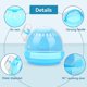 thumbnail image 3 of Jaula de viaje portátil para hámster, cueva para animales pequeños con botella de agua de 60 ml, 3 of 5